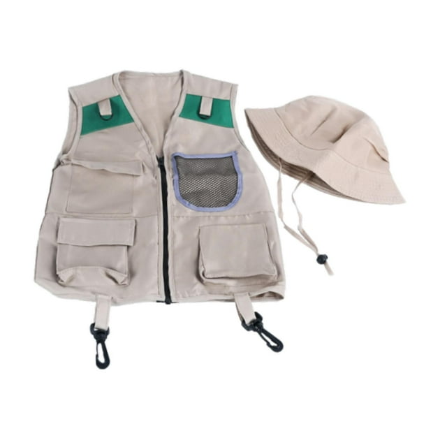 Kits de explorador para niños Kits de aventuras para niños Juego de chaleco de carga Actividad al aire libre para niños para regalo de cumpleaños