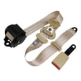 thumbnail image 3 of Cinturón de seguridad de coche de Cinturón de seguridad retráctil automático para autobuses Go Kart Beige Sharpla Cinturones de seguridad para automóviles, 3 of 8
