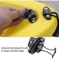 thumbnail image 2 of ORUYROP Dinghy Stopper,2 Pcs Universal Scupper Plugs Replacement for Kayak, Portable Plastic Kayak Hull Drain Plug Kit Set Plugs Bung Thread Replacement for Dinghy C, 2 of 7
