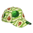 thumbnail image 3 of Haiem Avocado Green Striped Baseball Cap Dad Hat Cotton Soft Adjustable Fashion Hats for Men Women Unisex Style Headwear, 3 of 9