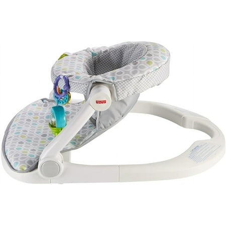 Fisher-Price Supportive Sit-Me-Up Comfy Interactive Floor Seat Infant Mat Toy