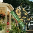 thumbnail image 3 of Spring Summer Sunflower Garden Flag 28x40 Inch Double Side for Outdoor Courtyard Garden Decor Flowers Welcome Holiday Flag for Outside Decoration, 3 of 6