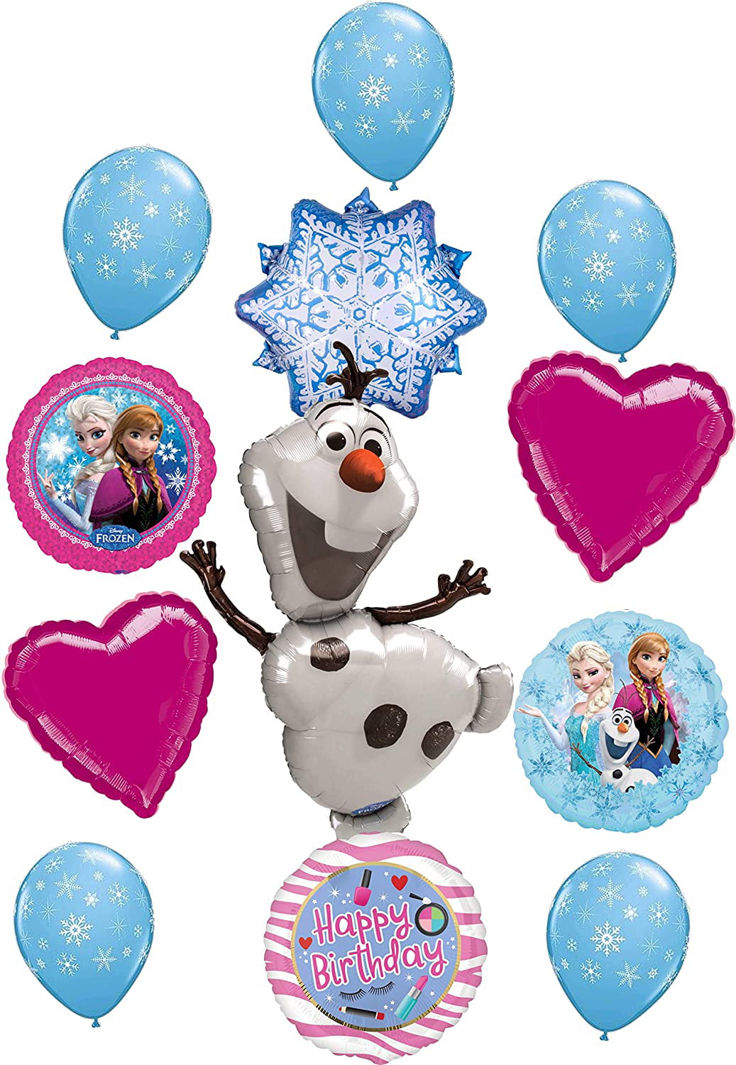 Giant Elsa Foil Balloon Frozen 2 Birthday Party Decorations 37" Elsa Balloon