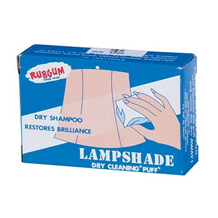 Dry Fabric Lamp Shade Cleaner New Rubgum Brand Cleaning Puff Dry Fabric Lamp Shade Cleaner New Rubgum Brand Cleaning Puff Is