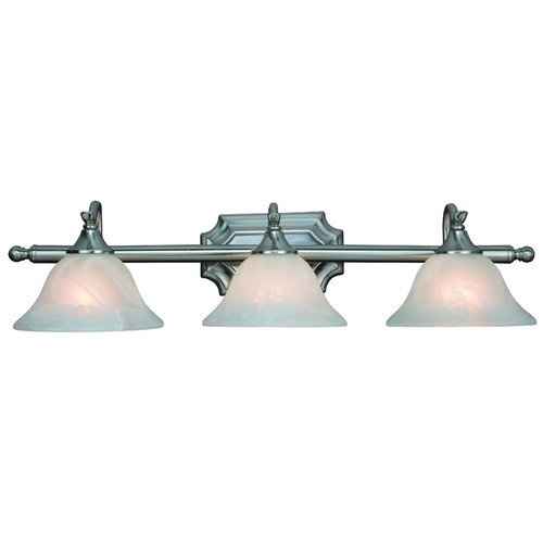 Hardware House Dover 3Light Wall and Bath Fixture Finish Satin