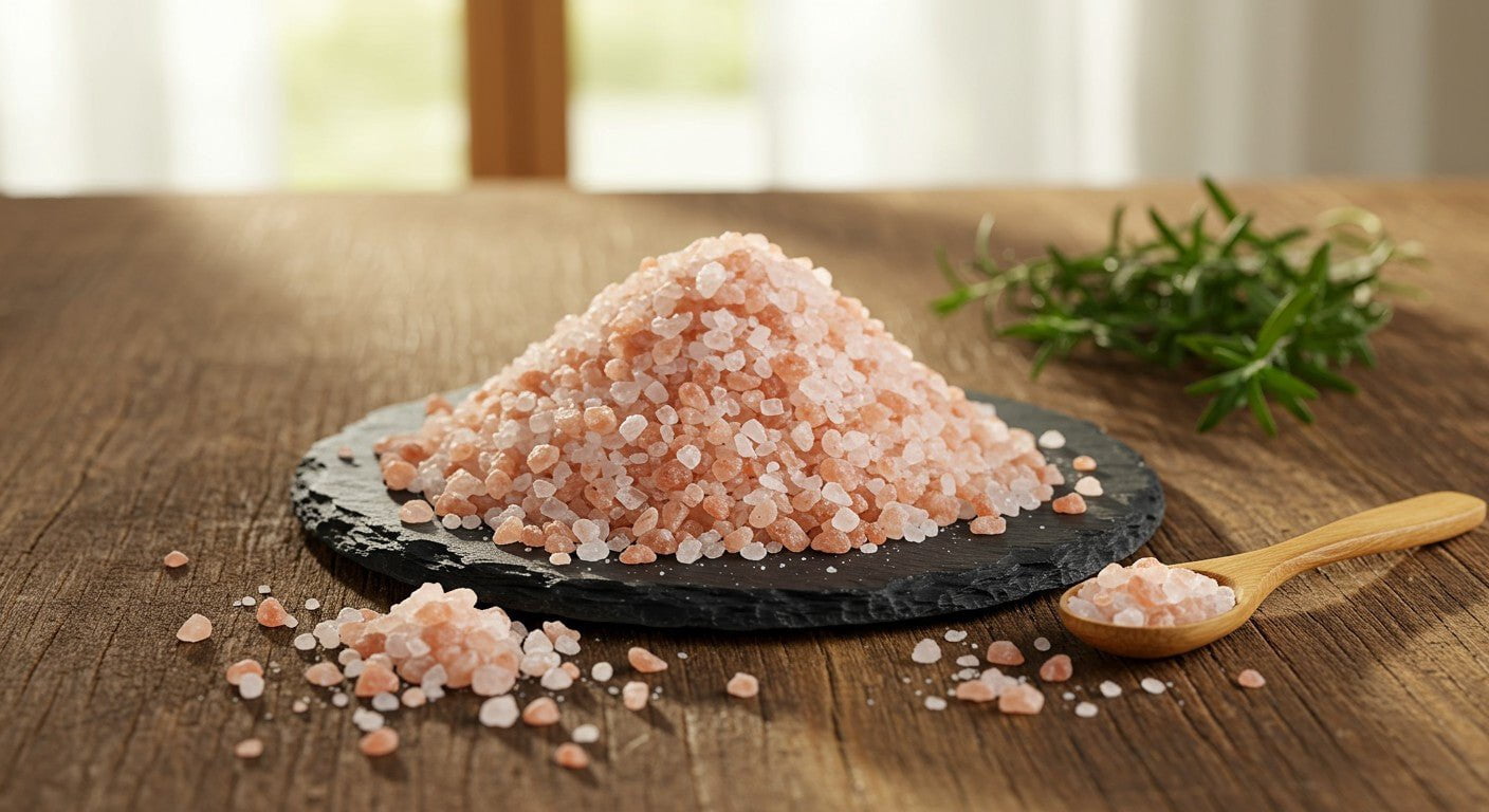 Black Tai Salt Co. brand 100% Authentic Himalayan Salt Nutrient and Mineral Dense Coarse - Gourmet Pure Crystal Paleo & Keto Preferred
