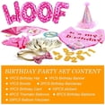 thumbnail image 4 of Gorro de cumpleaños para mascotas, toalla de saliva, bufanda, bandera, pancarta, globo, decoración para fiesta de perros, vestido, 4 of 6