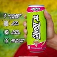 thumbnail image 4 of GHOST® ENERGY Zero Sugar Energy Drink, WARHEADS® Sour Watermelon, 200mg Natural Caffeine, 16 fl oz Can, 4 of 18