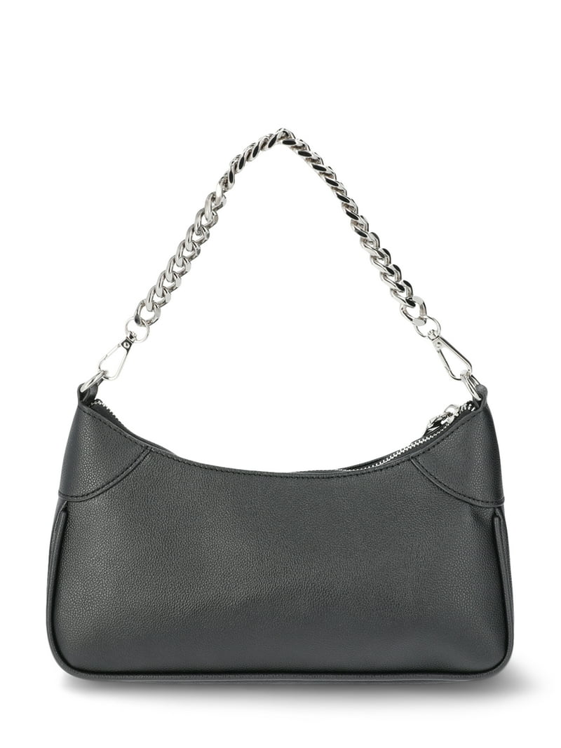 Madden NYC women's Chain Strap Crossbody Handbag - Black - Walmart.com