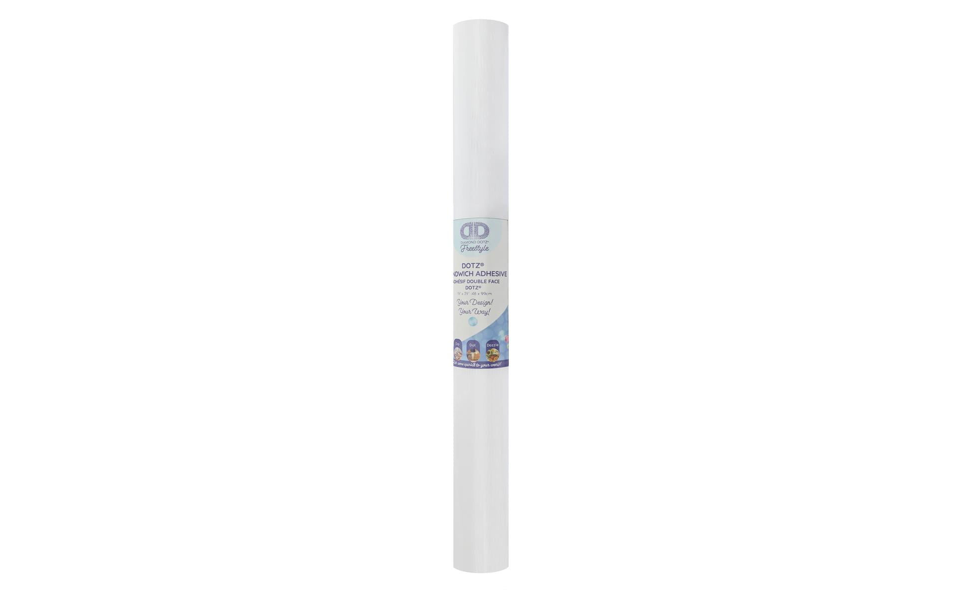 Diamond Dotz Freestyle Sandwich Adhesive Roll19x39