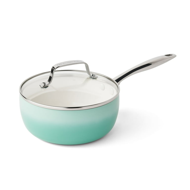 The Pioneer Woman Harlow 15-Piece Cookware Set, Green photo 8