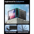 thumbnail image 6 of i-Blason Armorbox for Samsung Galaxy Z Flip 7 Case with Stand, [Built-in 9H Screen Protector] [with Belt-Clip] [Hinge Protection], Full-Body Military Protection Phone Case for Samsung Z Flip 7, Black, 6 of 11