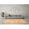 thumbnail image 3 of Ahgly Company Indoor Round Solid Orange Modern Area Rugs, 4' Round, 3 of 4