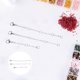 thumbnail image 4 of BRIGHTFUFU 30 extensores de cadena para collares y joyas, de acero inoxidable., 4 of 7