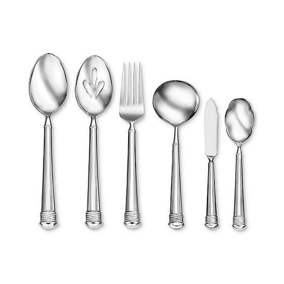 Oneida Cowell 6 Piece Serving Set Stainless Steel Dishwasher Safe