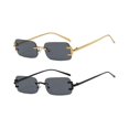 thumbnail image 1 of Gafas de sol sin montura Yuyangstore unisex Negro NegroAureato, 1 of 8