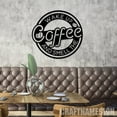 thumbnail image 3 of Craftnamesign Wake Up And Smell Metal LED Light, Custom Shop Name Sign Outdoor, Coffee Shop Decor, 3 of 5
