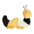 thumbnail image 3 of Aurora - Small Yellow Mini Flopsie - 6.5" Monarch Caterpillar - Adorable Stuffed Animal, 3 of 4