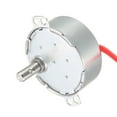 thumbnail image 5 of Uxcell  0.78 inch AC 24V 56RPM 5060Hz CCW 4W Synchronous  Motor Steel Silver Tone 1pack, 5 of 5