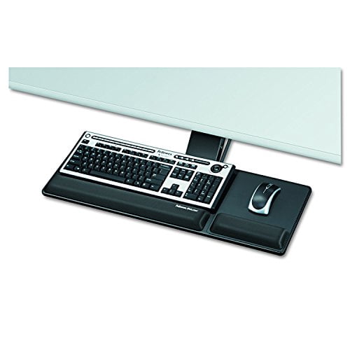 Fellowes® Designer Suites™ Compact Keyboard Tray, Black
