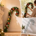 thumbnail image 5 of Decorative Wreath Frames for Floral Arrangements Star Heart Cane Shapes Home Decor, 5 of 7