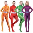 Direct sales girl agent series cos role Stage Play 3D printed jumpsuit