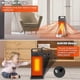 thumbnail image 3 of 2000w Portable Fan Heater, Adjustable Space Heater With Remote Control, 12h Timer, 3 Temperature Modes, 60 Oscillation, 3 of 5
