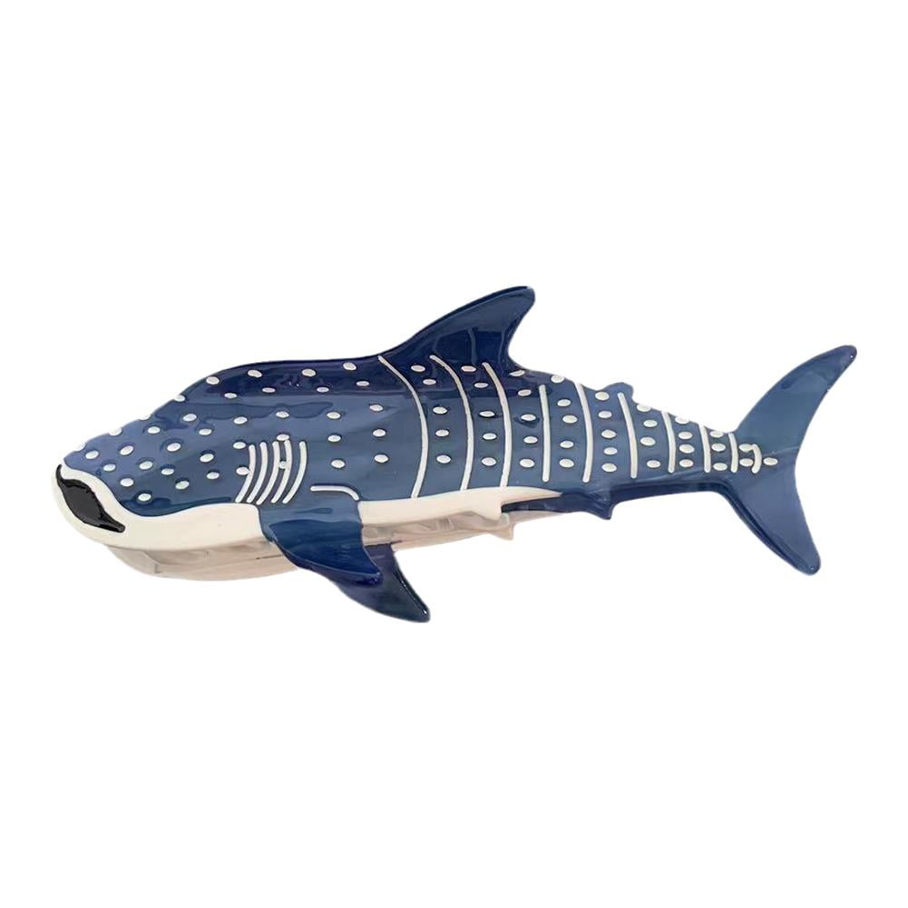 Shark Whale Claw Clips, Whale Shark Hair Clip Cellulose Acetate