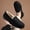 Black, variant on Men's Slip-On Mules, Lightweight and Comfortable Indoor/Outdoor Slippers with Plush Lining, Non-Slip Sole, Perfect for Home, Winter Warmth, and Everyday Wear