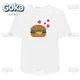 thumbnail image 1 of Camisetas gráficas de hamburguesa y corazón algodóns ropa para hombre novedad en camisetas y camisetas Camiseta estampada de mujer ropa Y2K camiseta divertida bonita, 1 of 7