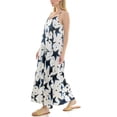thumbnail image 4 of Nicole Miller Women's Maxi Slip Dress With Built In Bra, Sizes S-XL, 4 of 6