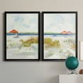thumbnail image 6 of 2 Piece Set Sketchy Beach I Premium Framed Canvas - Ready to Hang - 30.5 x 42.5 Each - Gold Frame, 6 of 8
