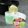 thumbnail image 2 of Bandeja de molde para cubitos de hielo de silicona con forma de 4 tazas, vaso para chupetes, Bar de verano, fiesta, whisky congelado, cerveza, cóctel, herramienta de cocina para beber en frío, 2 of 5