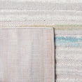 thumbnail image 4 of SAFAVIEH Cabana Noelle Striped Indoor/Outdoor Runner Rug, Red Aqua/Ivory, 2'2" x 9', 4 of 9