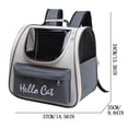 thumbnail image 4 of Birdeem Outdoor Portable Pet Backpack Breathable Large Capacity Pet Backpack, 4 of 10