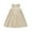 Beige, variant on RTKFRFLM Girls Dress Summer Sleeveless Solid Color Dress Casual And Kids Birthday Dress 2-3 Years