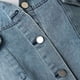 thumbnail image 5 of Gibobby chaquetas de invierno largas Chaqueta de mezclilla corta suelta de estrella de borla de otoño e invierno para mujer (Azul, XL), 5 of 5