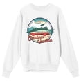 thumbnail image 4 of National Lampoon's Christmas Vacation Griswold Family Car Circle Art White Crew Neck Sweatshirt-Medium, 4 of 7