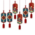 thumbnail image 3 of Abbraccia Chinese Dragon Year Garland Room Ceiling Garland Reusable 2024 Chinese Spring Festival Hanging Decoration for Bedroom Stylish 6 Pendant, 3 of 7
