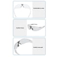 thumbnail image 3 of Lunettes de Protection, Lunettes Anti-Vent pour le Travail, 3 of 8