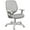 Gris, variante sur Vinsetto Petite Chaise de Bureau en Maille avec Roulettes de Sécurité, Gris