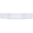 thumbnail image 2 of (3 pack) Westinghouse White 2 lights Incandescent Bathroom Channel Fixture Wall Mount, 2 of 3