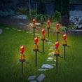 thumbnail image 2 of iMountek Solar Parrot Garden Light, LED Solar Patio Light Decorative Lawn Lights for Yard Driveway (Red), 2 of 8