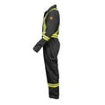 thumbnail image 3 of Flame Resistant Hi Vis Reflective Coverall with Leg Zipper (Small, Dark Gray), 3 of 7