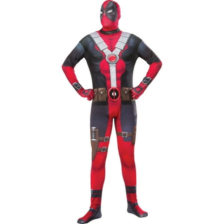 Mens Classic Deadpool 2Nd Skin Halloween Costume (Best Deadpool Costume For Sale)