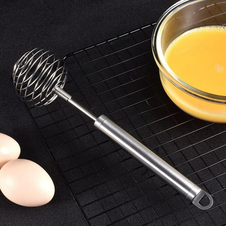 1pcs Kitchen Accessories New Spiral Whisk Stirrer Mixer Egg Beater