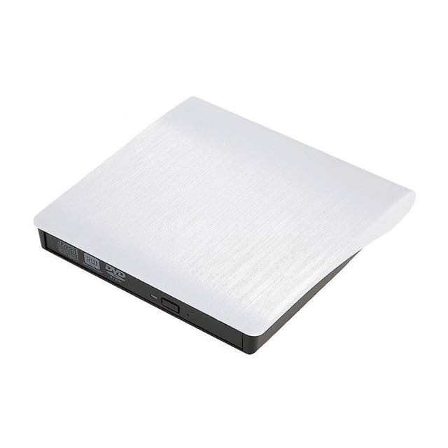 USB 3.0 External Drive DVD-ROM DVD RW CD Color Burner Player Portable Reader Slim Laptop PC Computer ,Easy to Install