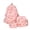 Pink, variant on School Backpack Set for Girls Cute Strawberry Printed Multi Pockets Casual Daypack with Crossbody Bags and Pencil Case