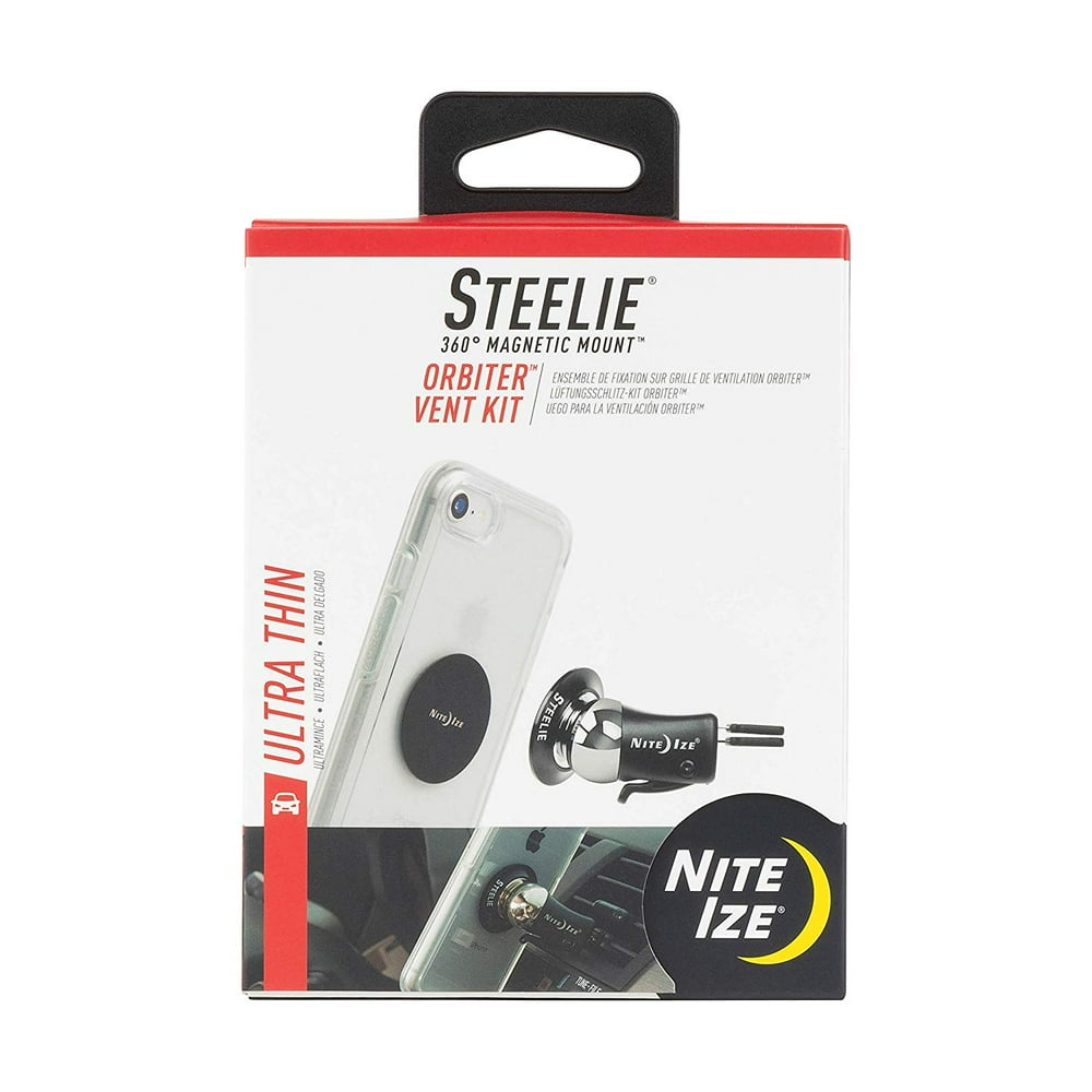 Nite Ize STOVK01R8 Steelie Orbiter Vent Mount Kit, Portable