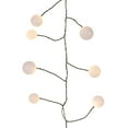thumbnail image 2 of Kurt Adler 100-Light 8-Foot Warm White LED Bead Cluster Garland, 2 of 4